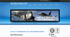Desktop Screenshot of itelelectronics.com